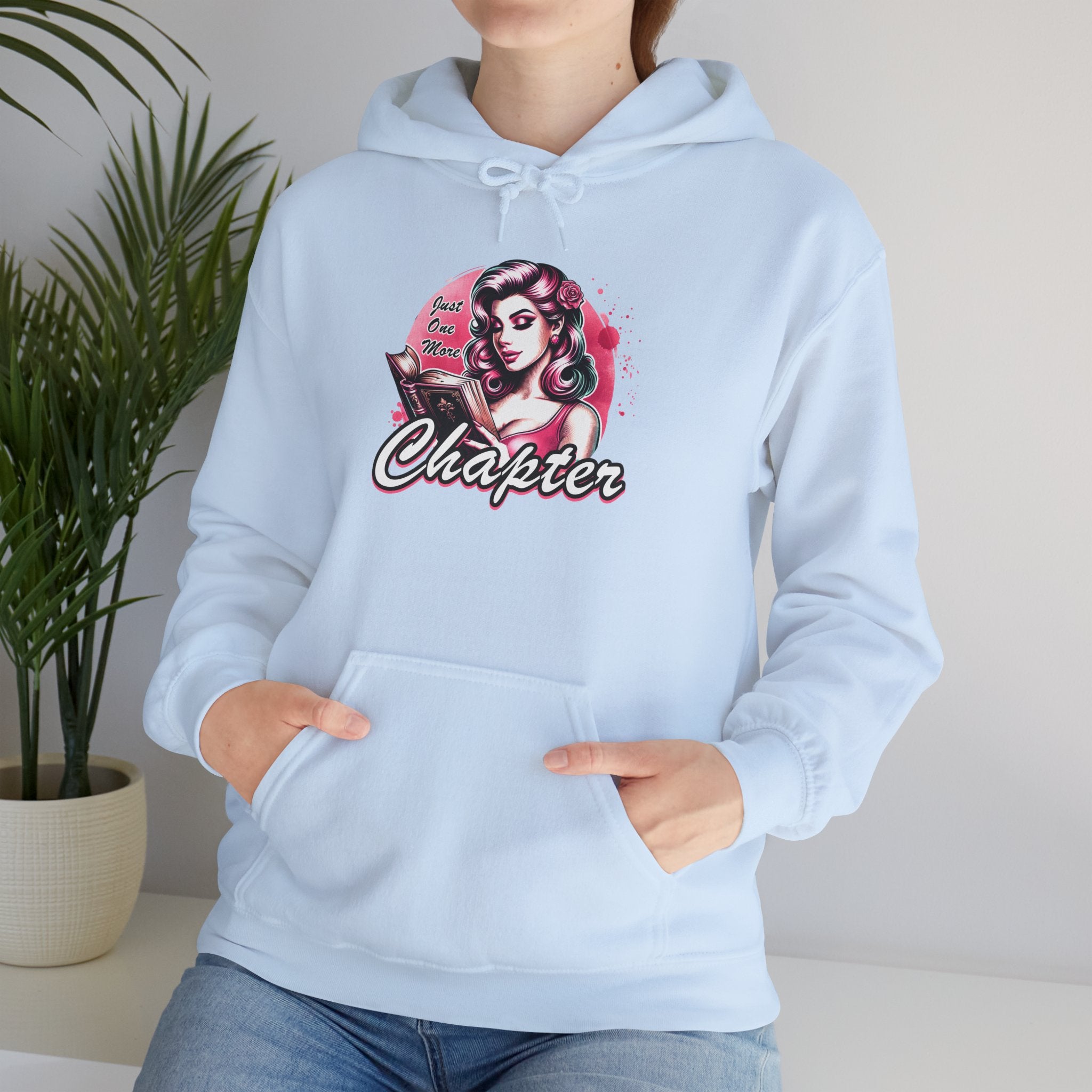 Hoodie — Retro Pinup 'Chapter' Graphic Crewneck Hoodie