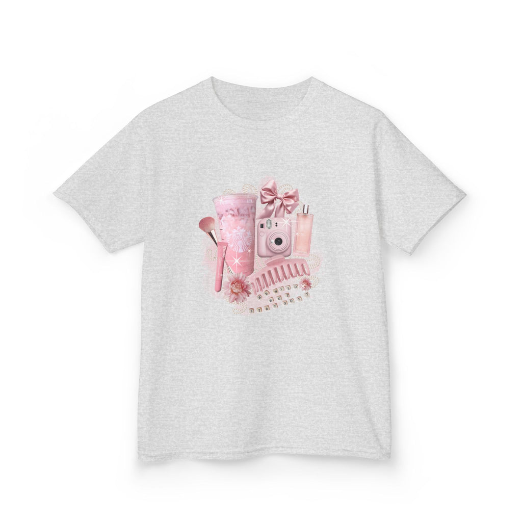 Kids Pink Cozy Slumber Party Graphic Tee