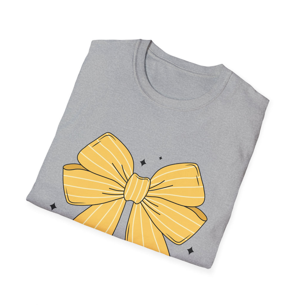 Pencil Bow T-Shirt — Cute School Teacher Gift Tee