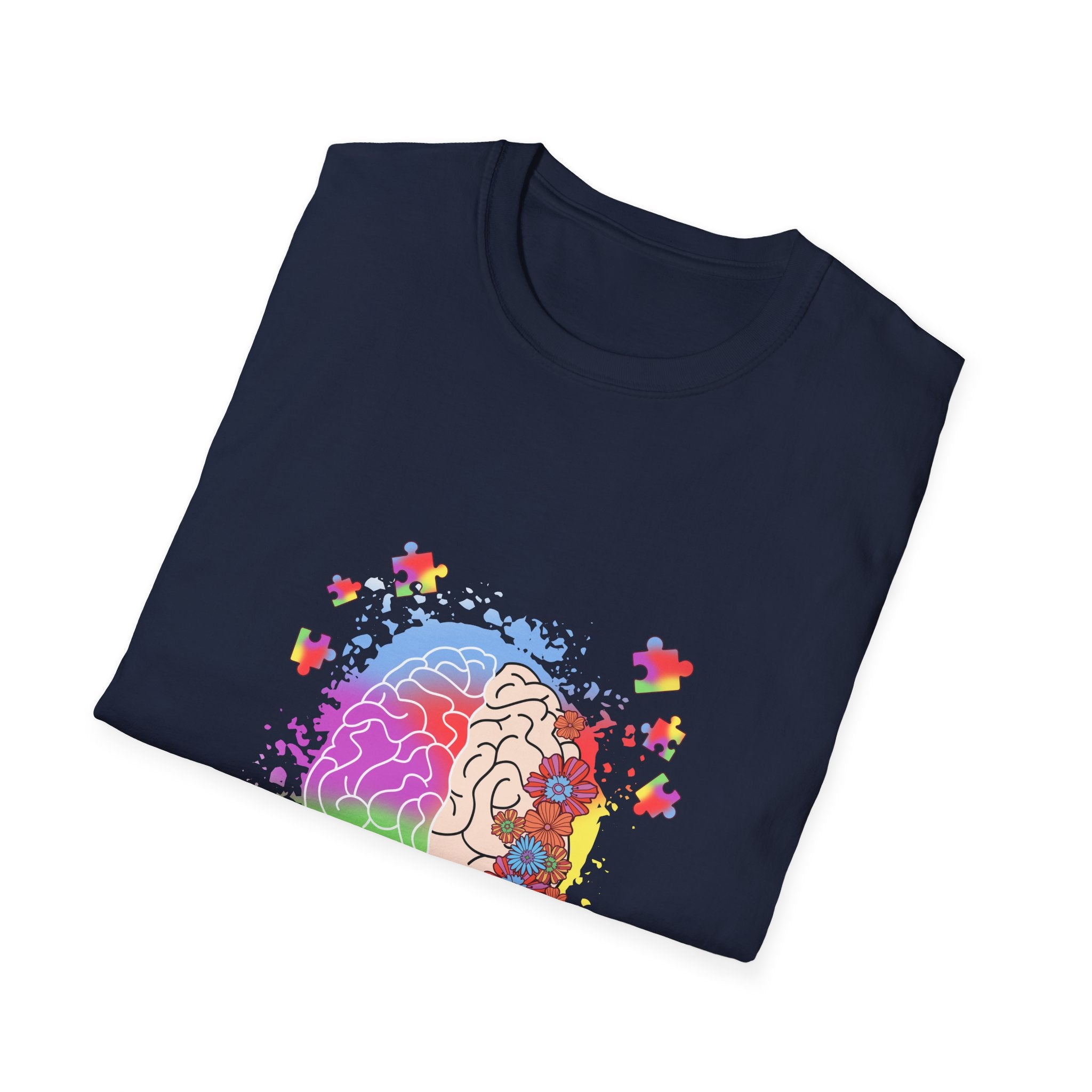 Autism Awareness Brain Puzzle T-Shirt