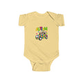 Autism Puzzle Car Infant Bodysuit – Colorful Awareness Baby Onesie
