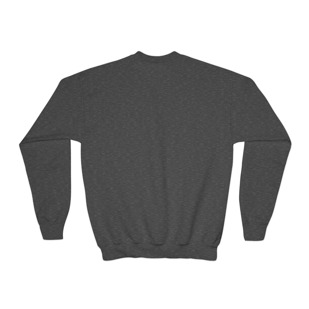 Kids Excavator Puzzle Crewneck Sweatshirt — Construction Autism Awareness