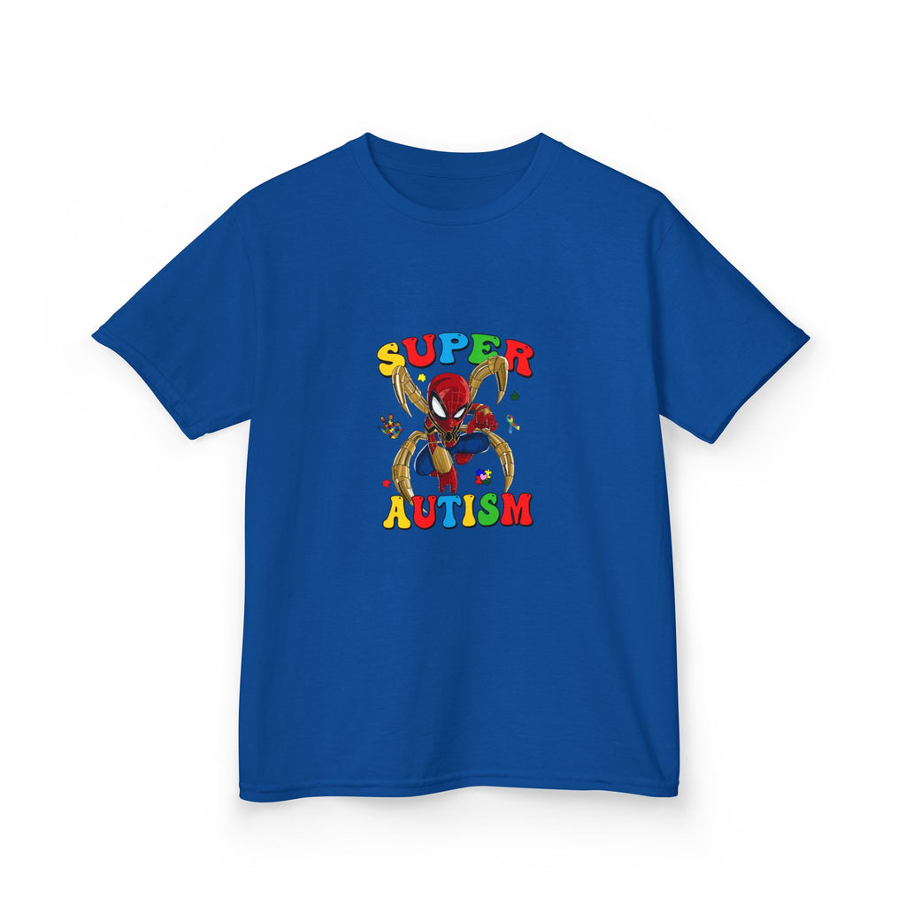 Kids T-Shirt — "Super Autism" Colorful Puzzle Bunny Tee