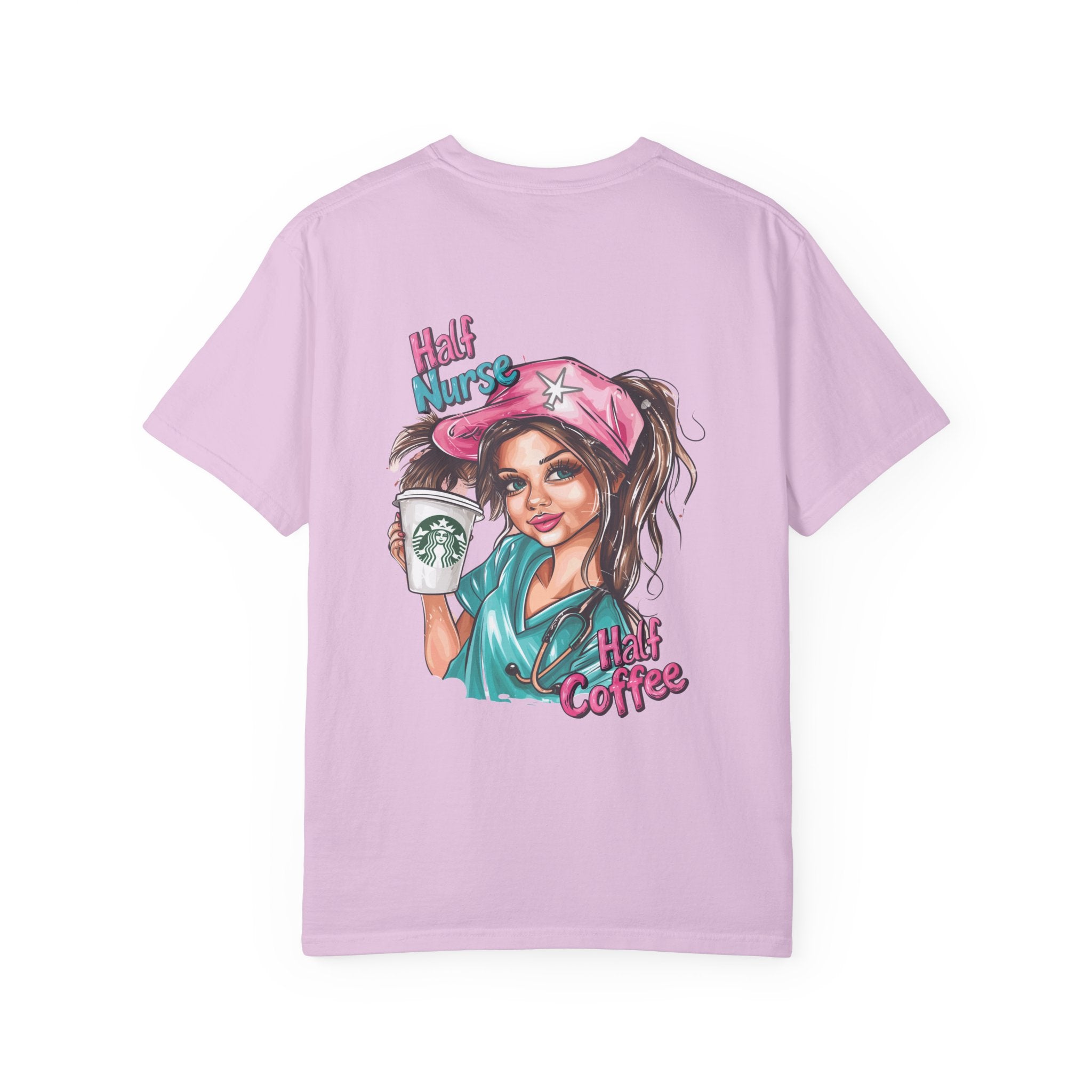 Half Nurse Half Coffee T-Shirt