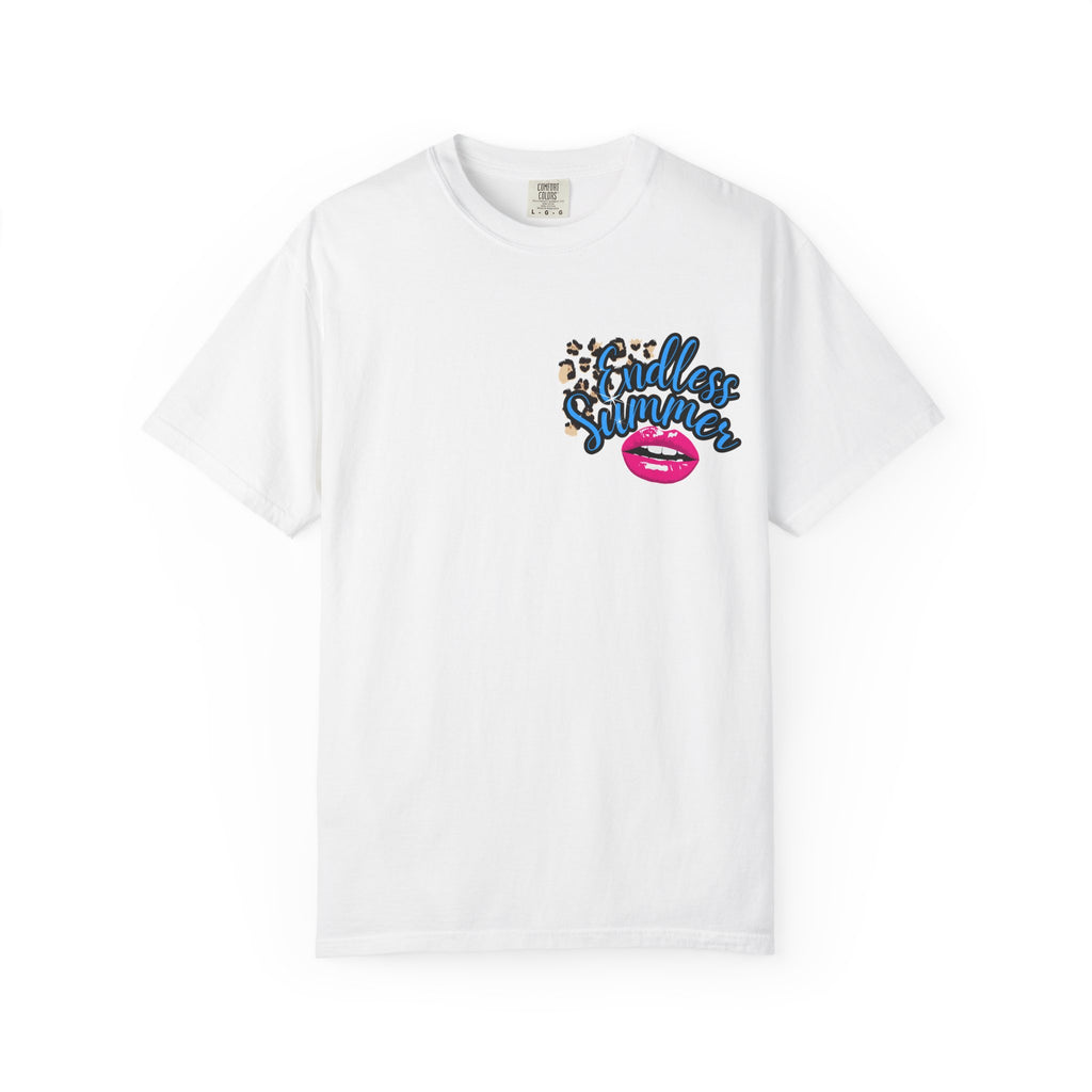 Endless Summer T-Shirt — Retro Lip & Ice Cream Graphic Tee