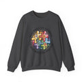 Autism Awareness Crewneck Sweatshirt — “What Makes You Different Is What Makes You Beautiful”