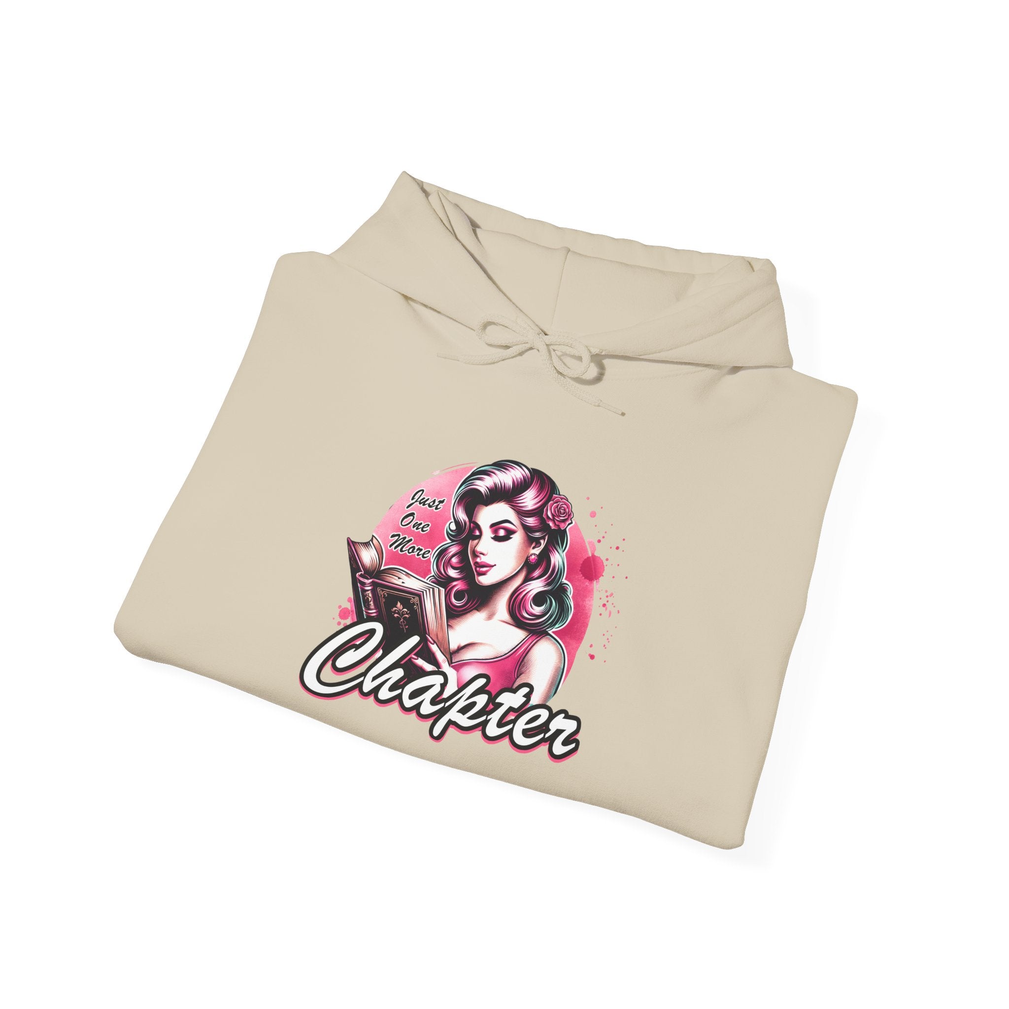 Hoodie — Retro Pinup 'Chapter' Graphic Crewneck Hoodie