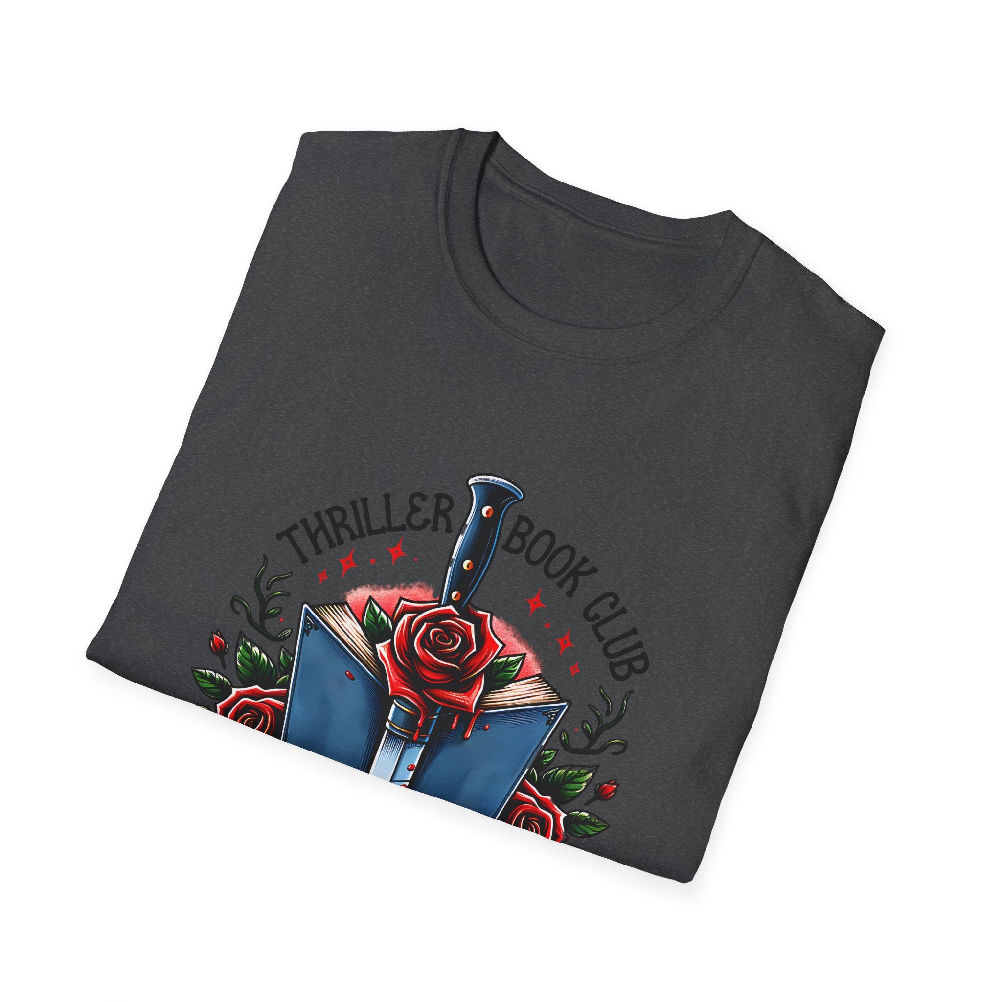 Thriller Book Club T-Shirt — “We Like Our Books Twisted” Graphic Tee