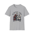 Morbly Girl Book Club T-Shirt — Gothic Rose & Candlelit Book Stack