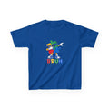 Kids 'BRUH' Colorful Puzzle Robot Tee - Fun Graphic Shirt for Boys & Girls