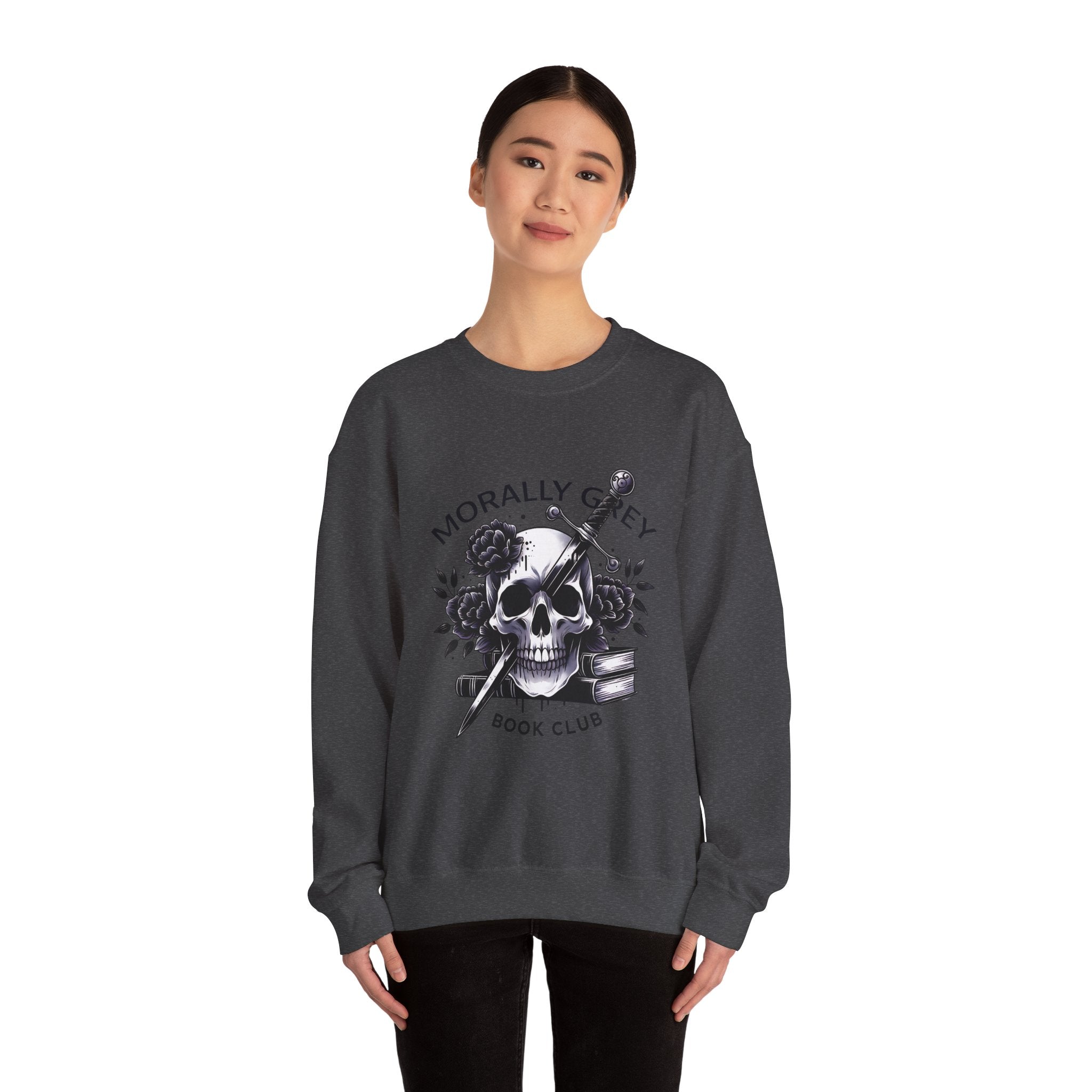 Skull & Dagger "Morally Grey" Book Club Sweatshirt