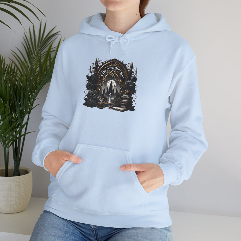 Mystic Forest Portal Hoodie — Gothic Nature Graphic Sweatshirt