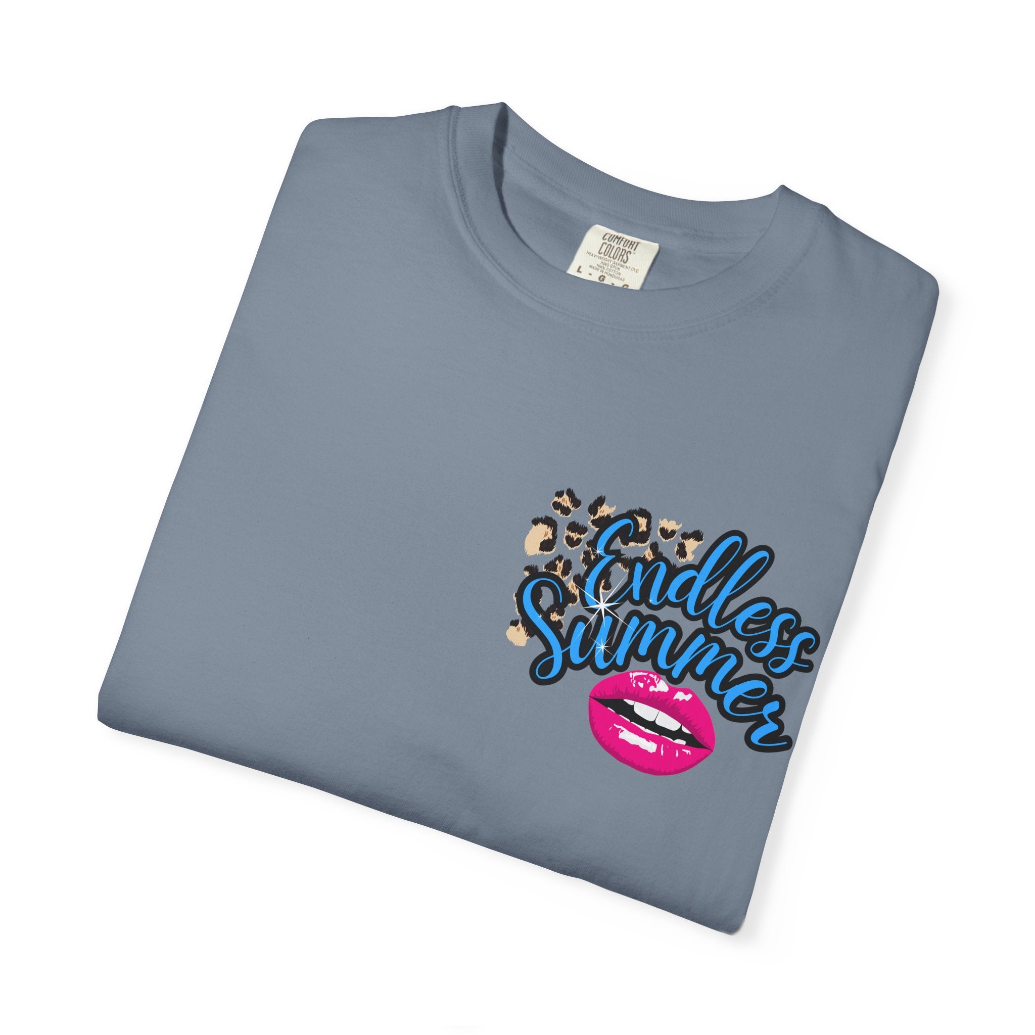 Endless Summer T-Shirt — Retro Lip & Ice Cream Graphic Tee