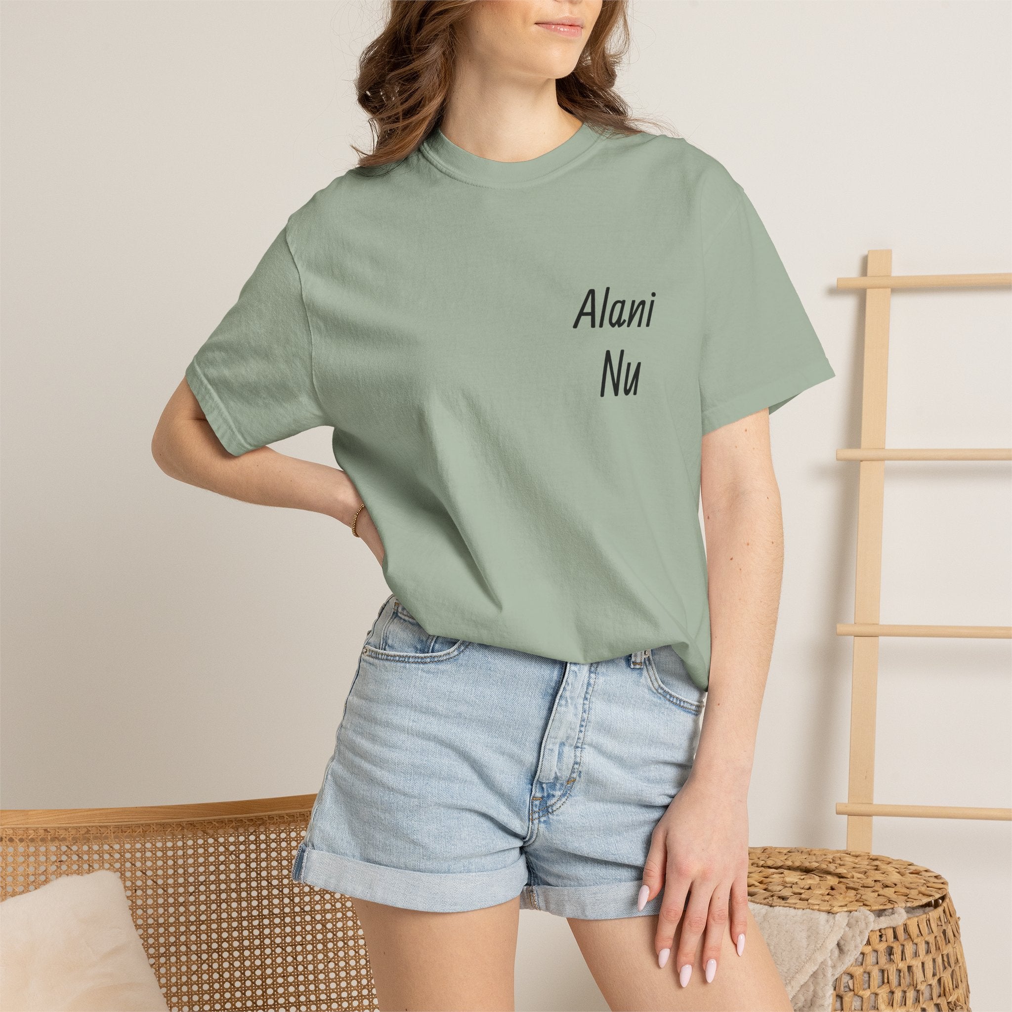 Graphic T‑Shirt — 'Alani Nu' Retro Pop Collage Tee