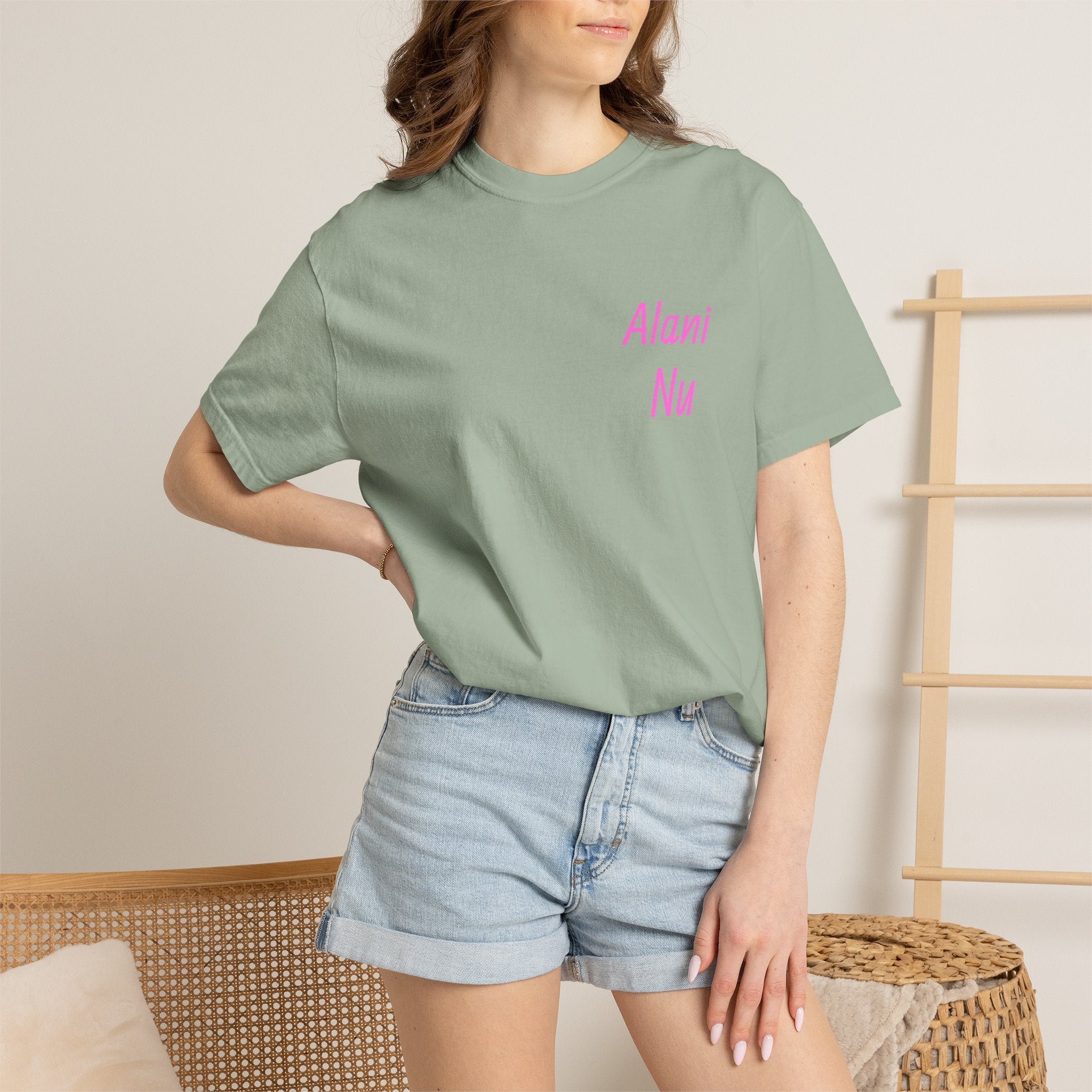 T-Shirt — Alani Nu Energy Drink Can Collage Graphic Tee