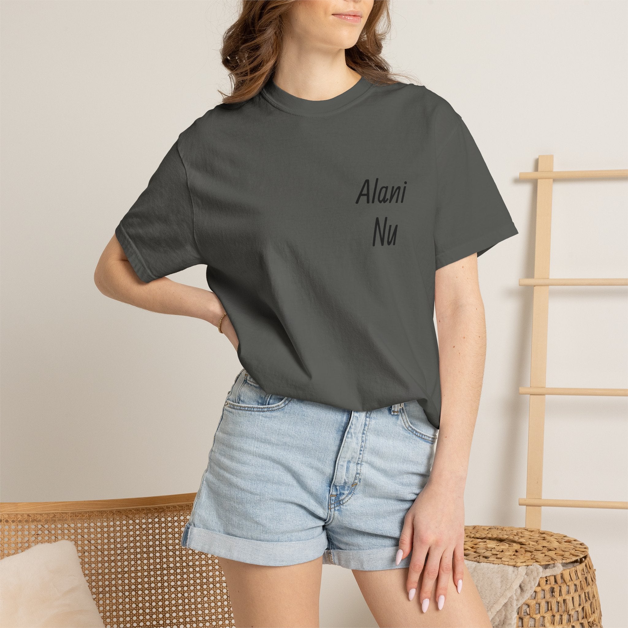 Graphic T‑Shirt — 'Alani Nu' Retro Pop Collage Tee