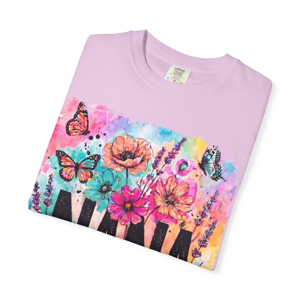 Nana Floral Butterfly T-Shirt — Colorful Grandma Gift for Mother’s Day