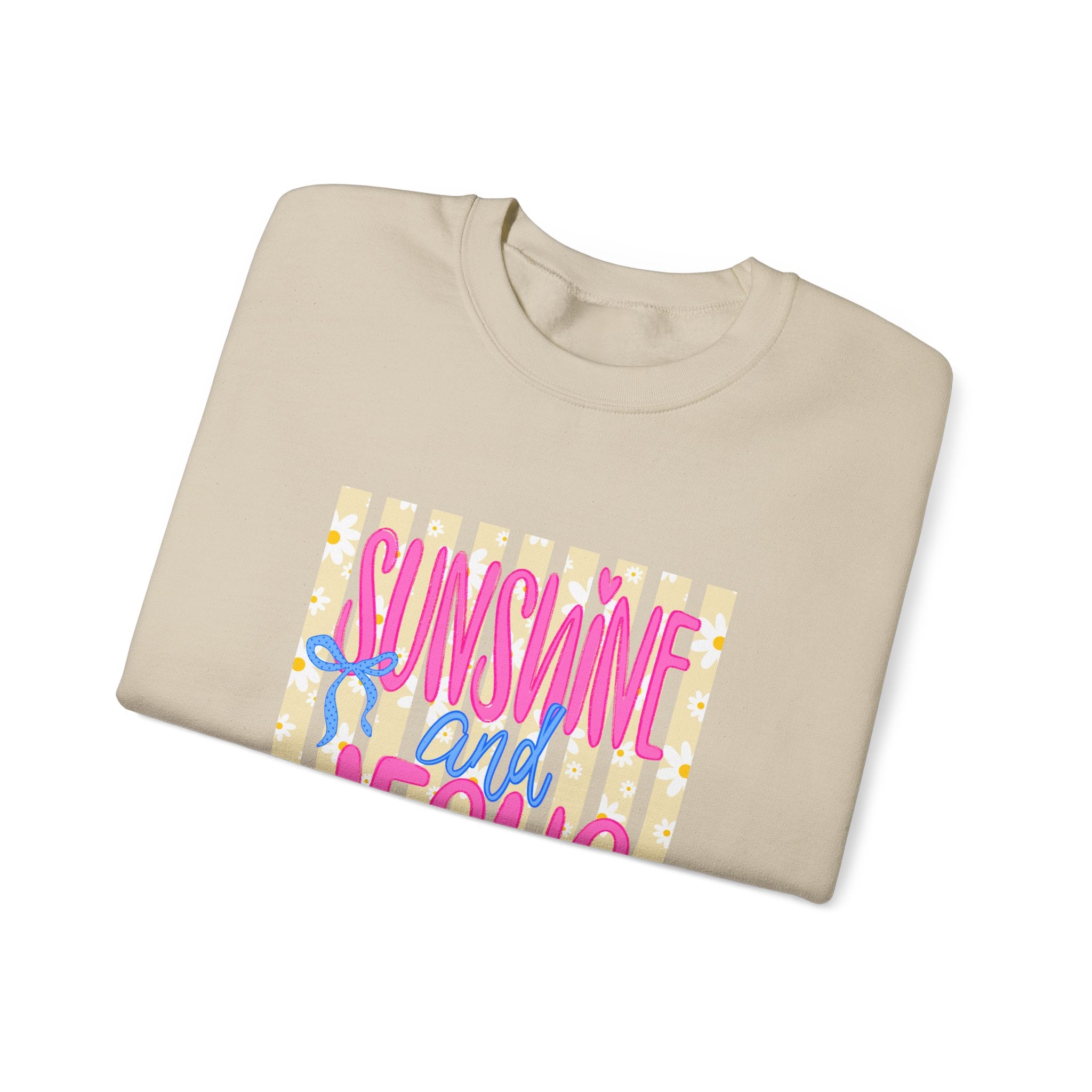 Sunshine and Jesus Sweatshirt - Christian Faith Crewneck
