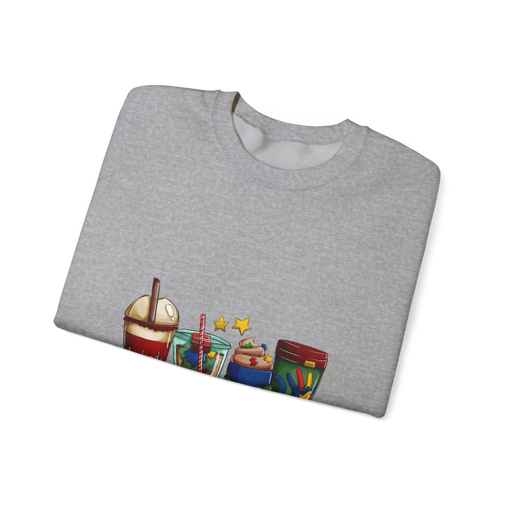 Candy Sodas Crewneck Sweatshirt – Retro Candy Drink Graphic