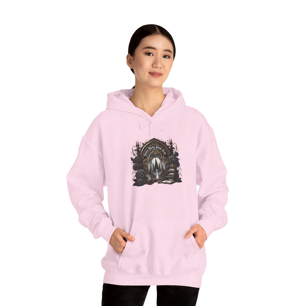Mystic Forest Portal Hoodie — Gothic Nature Graphic Sweatshirt