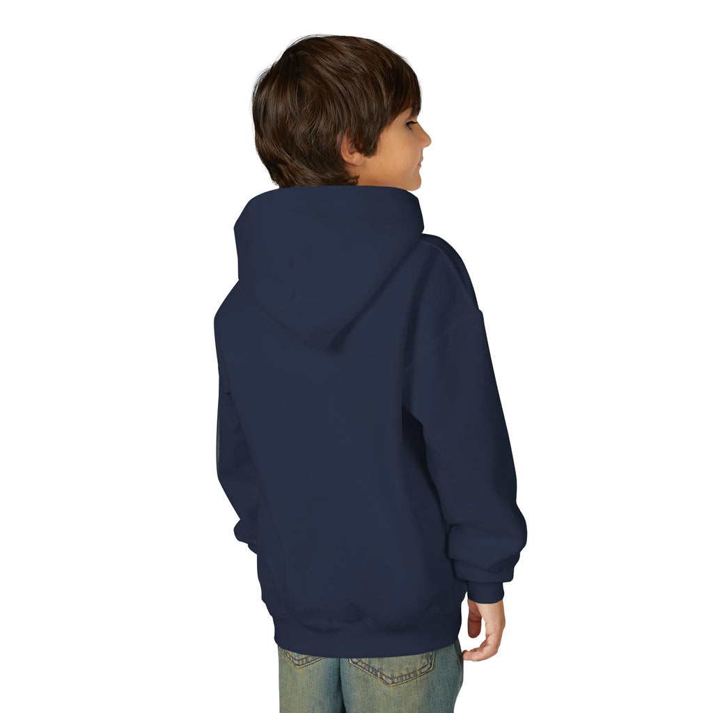 Youth Hoodie - "Made for More" Inspirational Floral Design