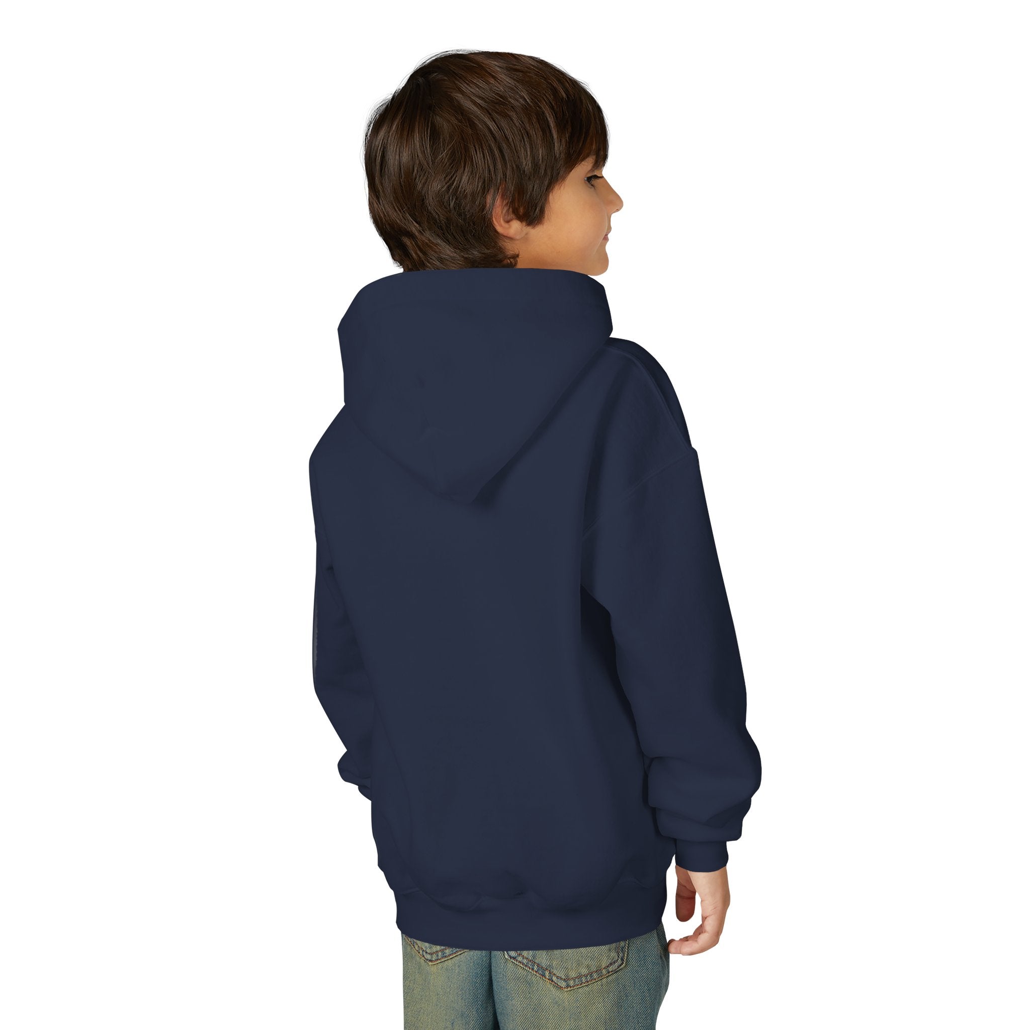 Youth Hoodie - "Made for More" Inspirational Floral Design