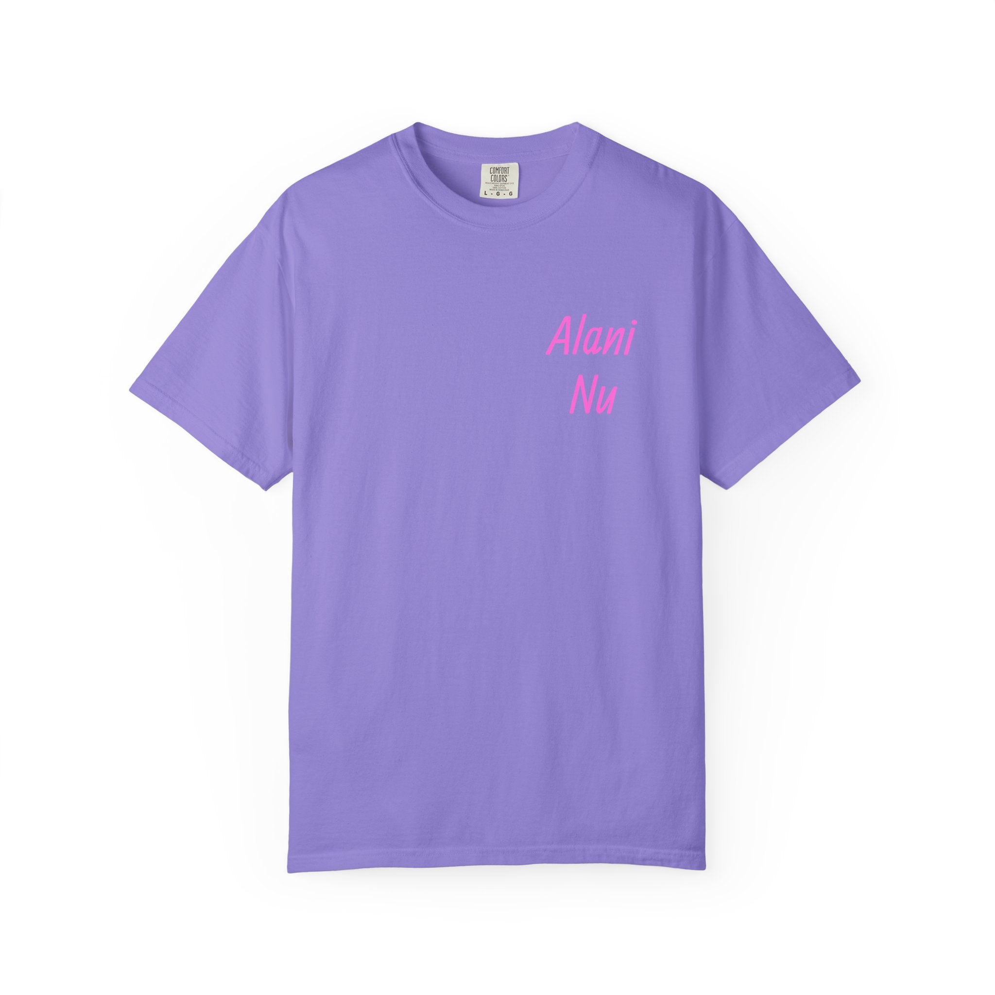 Aloha Nu Graphic T-Shirt — Tropical Hibiscus Drink Design