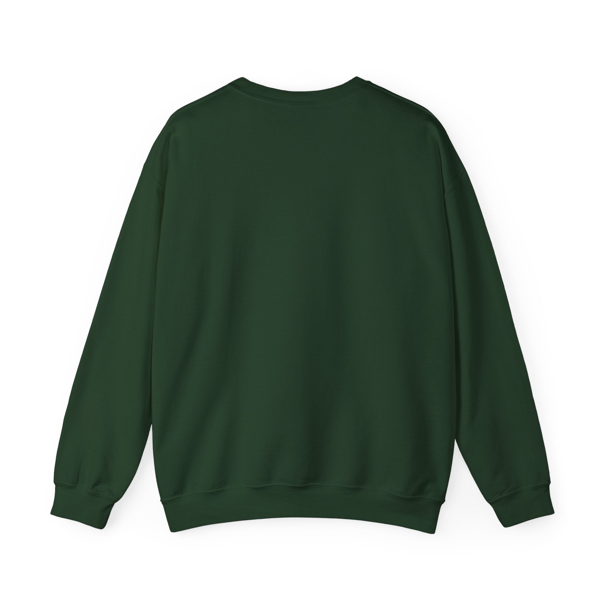 White Crewneck Sweatshirt — Classic Plain Pullover