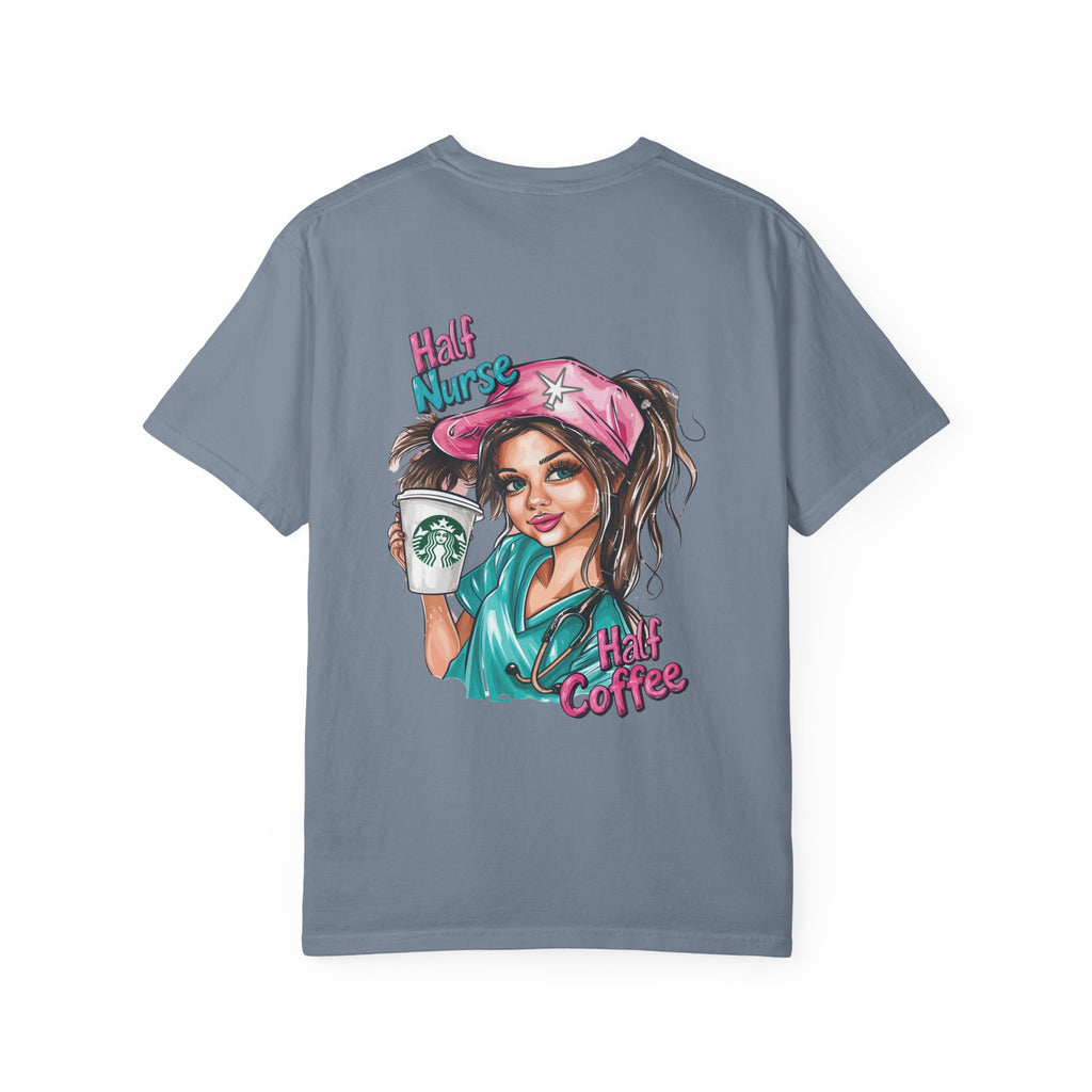Half Nurse Half Coffee T-Shirt