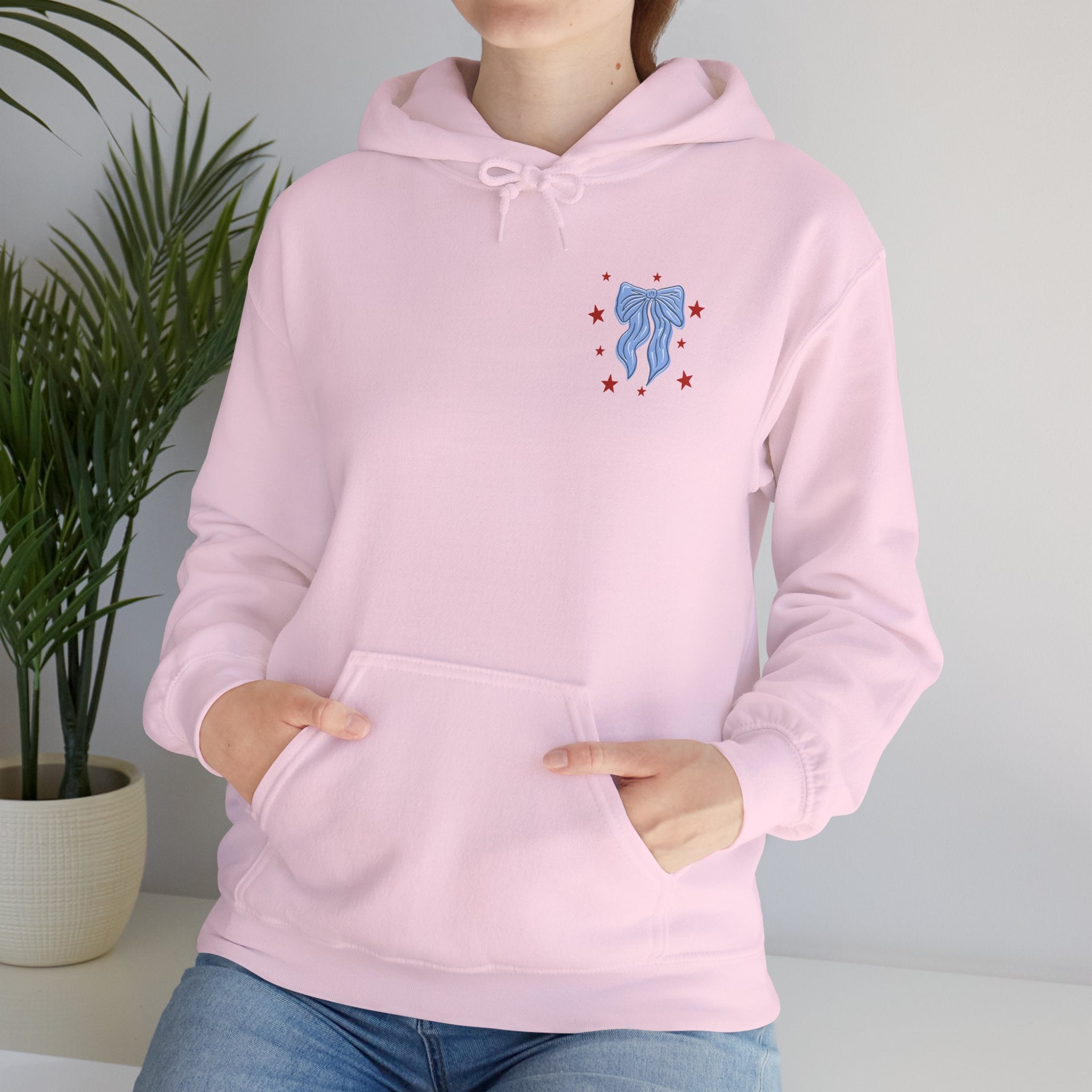 American Honey Hoodie — Retro Patriotic Graphic Sweatshirt