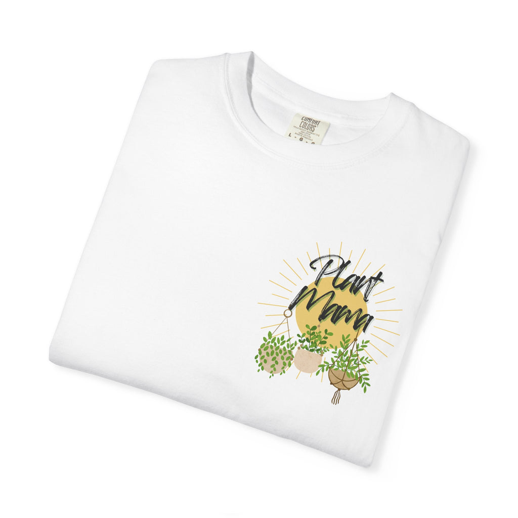 Plant Mom T‑Shirt — Botanical Graphic Tee (Front Text: "Plant Mom")