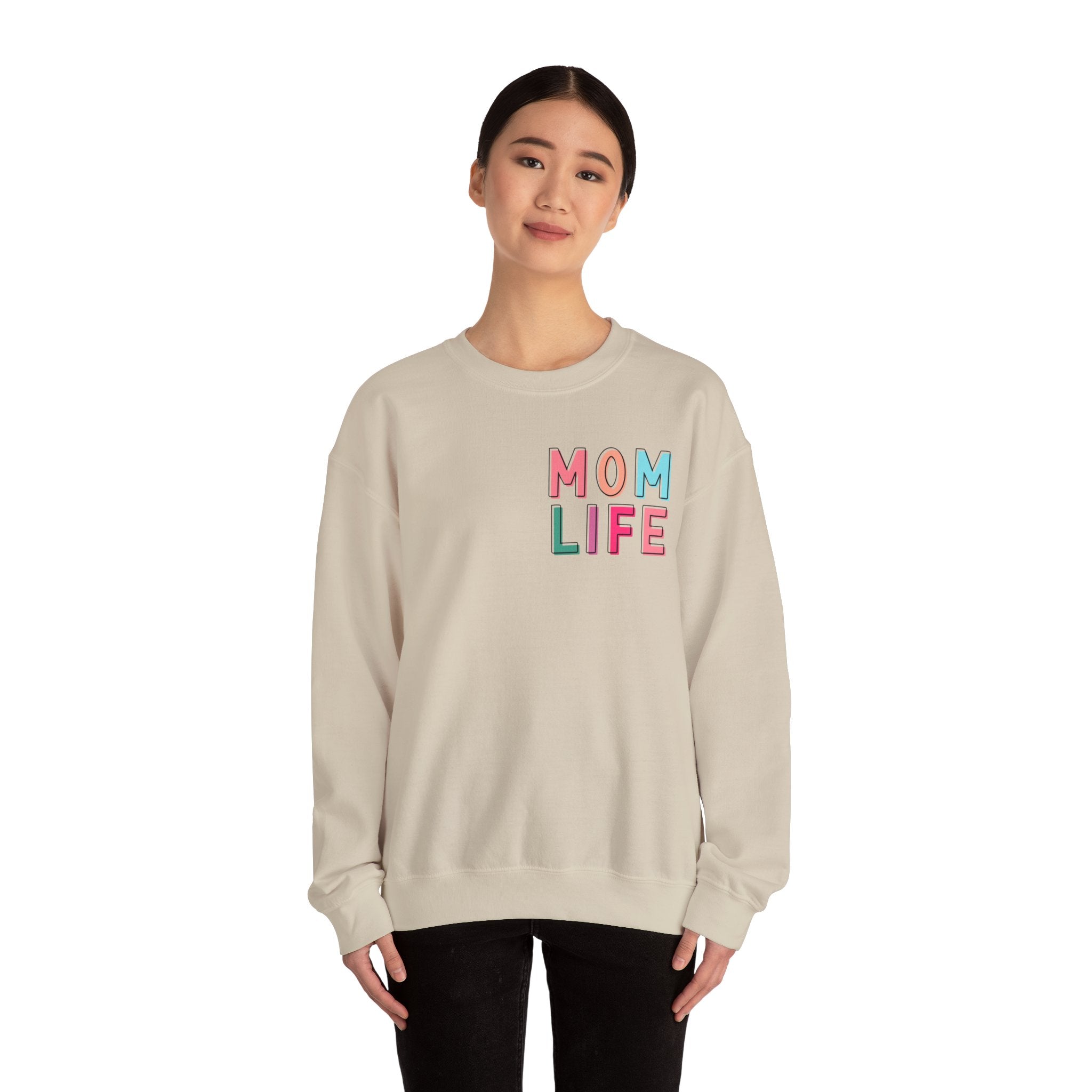Double-sided Mom Life Crewneck Sweatshirt — "I Have It All Together I Just Forgot Where I Put It"