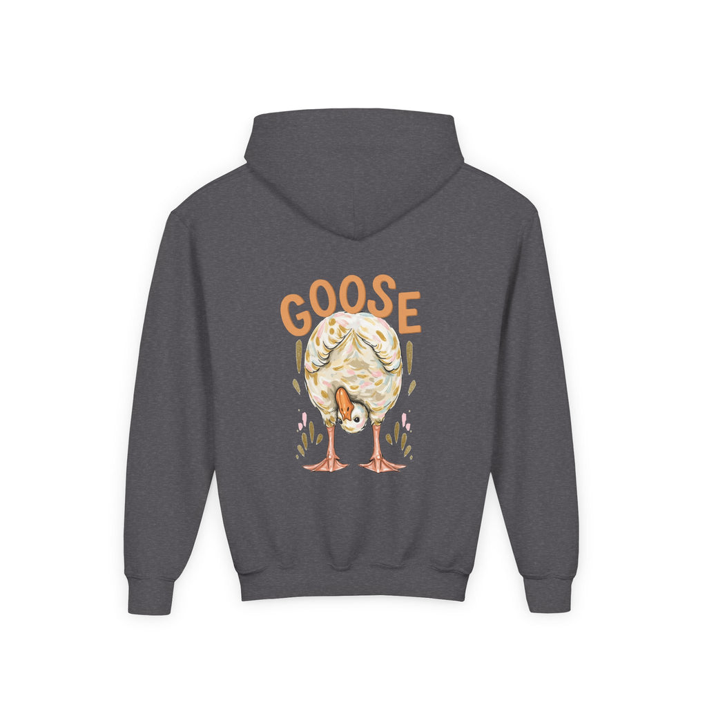 Youth Hoodie — Cute 'Duck Duck Goose' Watercolor Ducks Pullover