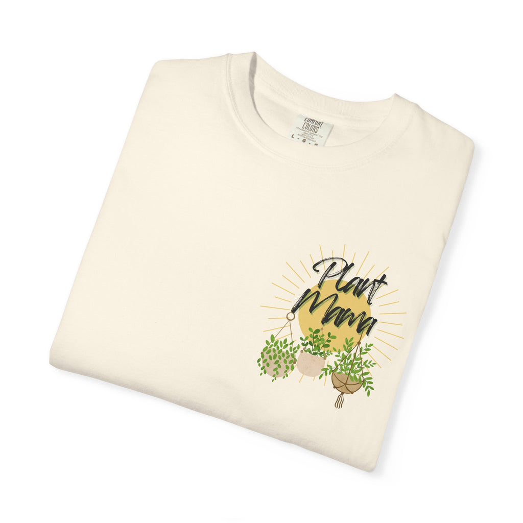 Plant Mom T‑Shirt — Botanical Graphic Tee (Front Text: "Plant Mom")