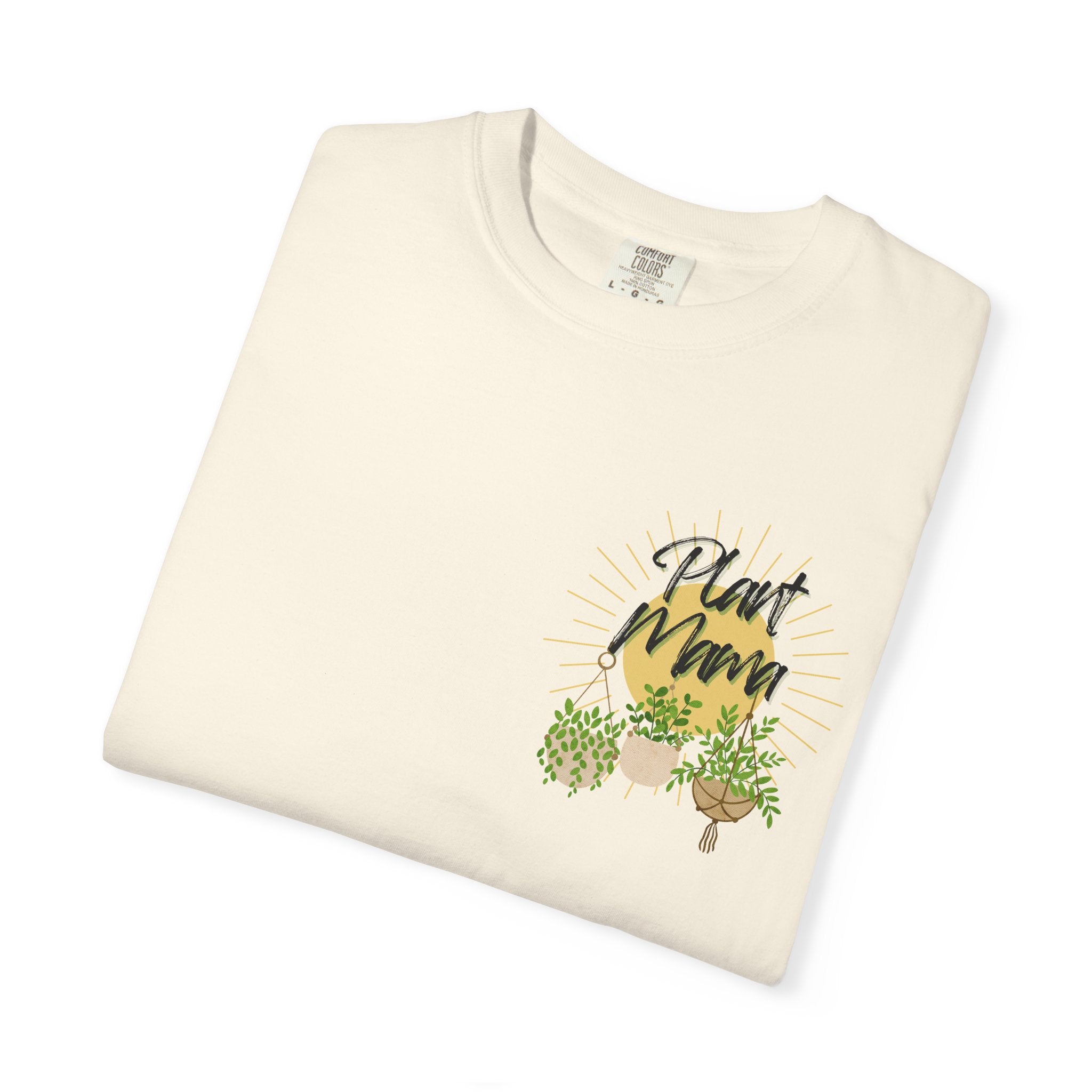 Plant Mom T‑Shirt — Botanical Graphic Tee (Front Text: "Plant Mom")