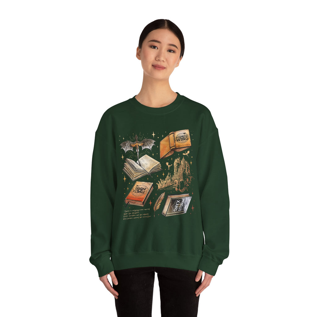 Bookish Dragon Crewneck Sweatshirt