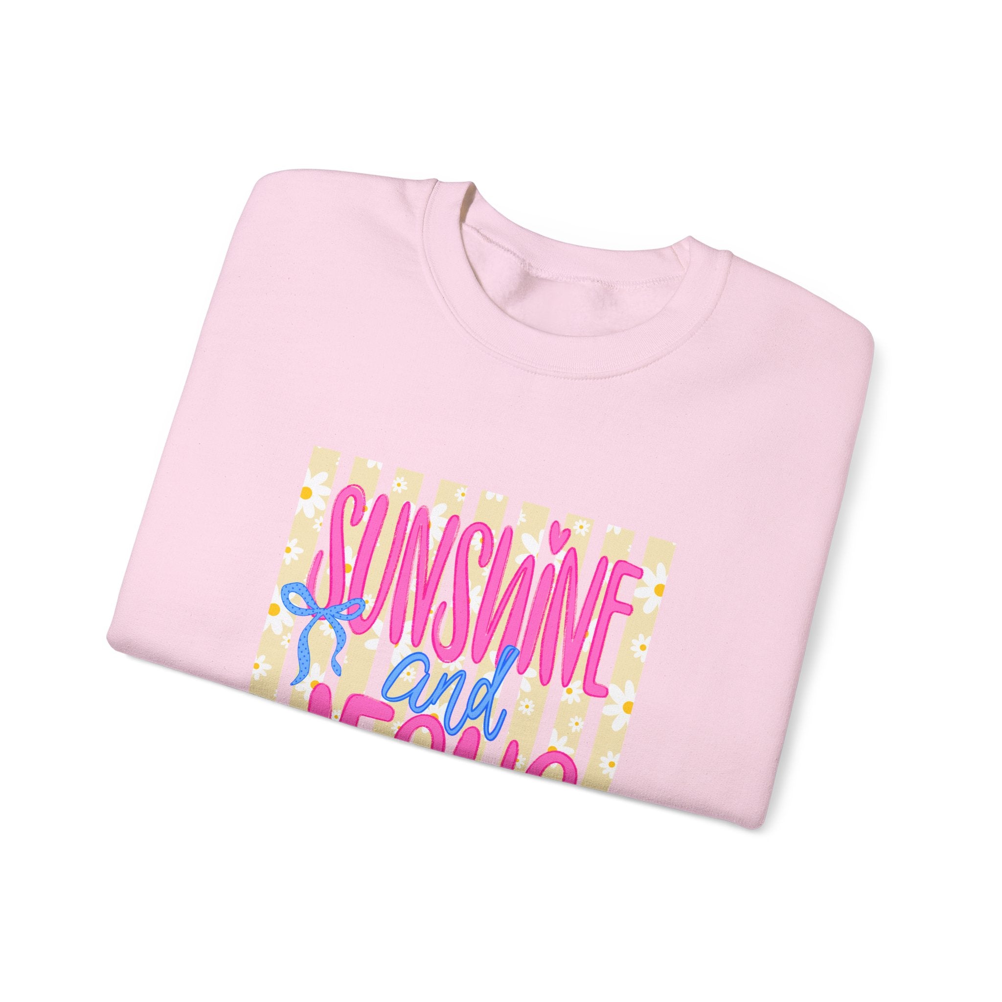 Sunshine and Jesus Sweatshirt - Christian Faith Crewneck