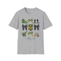 Military Wife T-Shirt — Patriotic Camouflage Ribbon & Dog Tags Tee