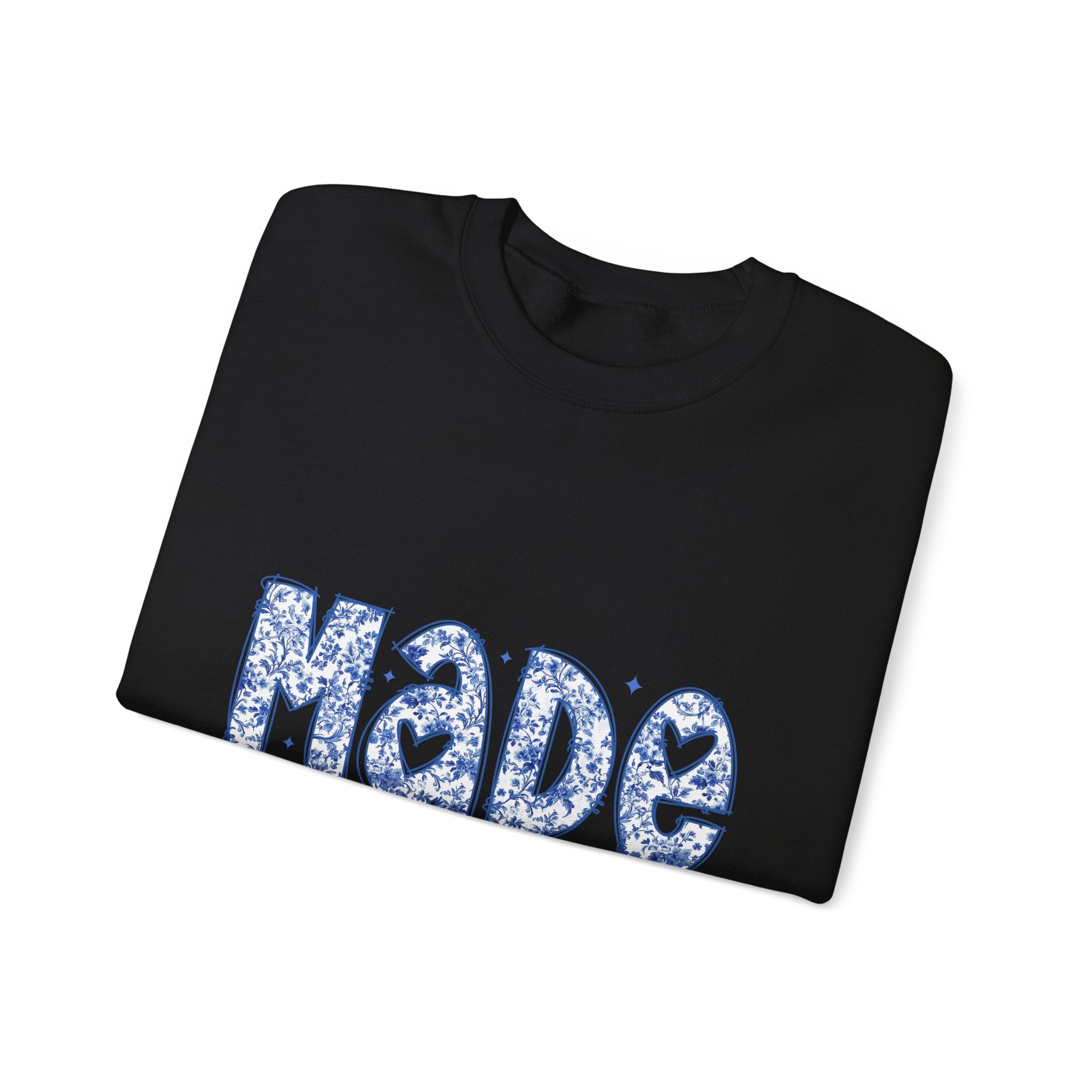 Sweatshirt — "Made for More" Floral Inspirational Crewneck