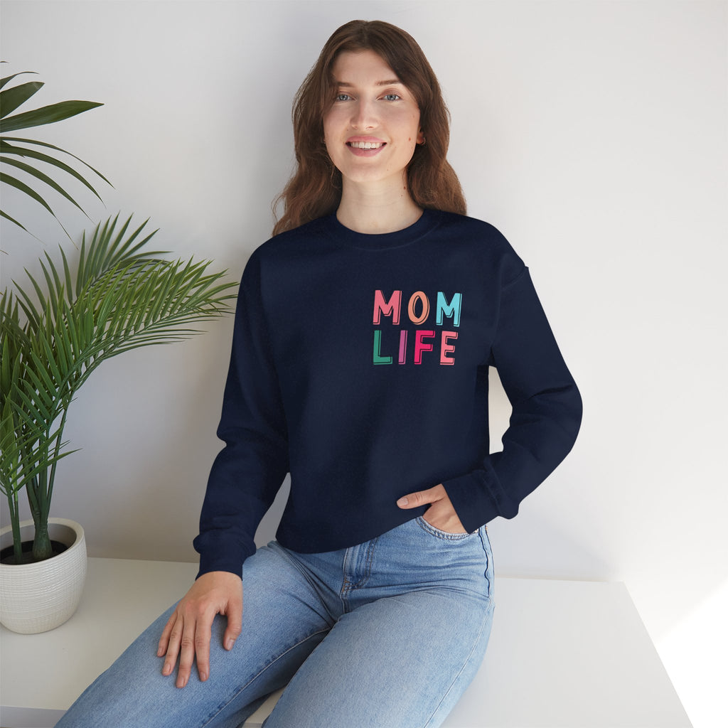 Double-sided Mom Life Crewneck Sweatshirt — "I Have It All Together I Just Forgot Where I Put It"