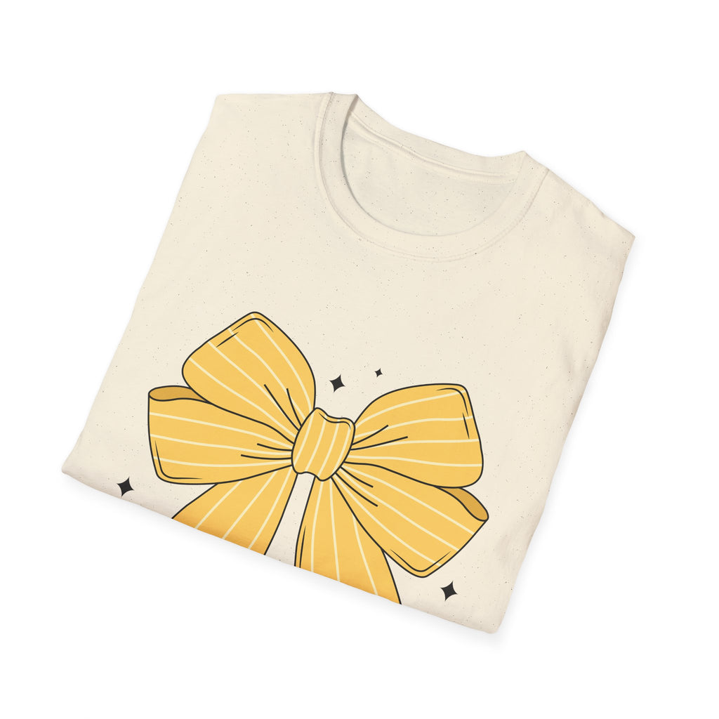 Pencil Bow T-Shirt — Cute School Teacher Gift Tee