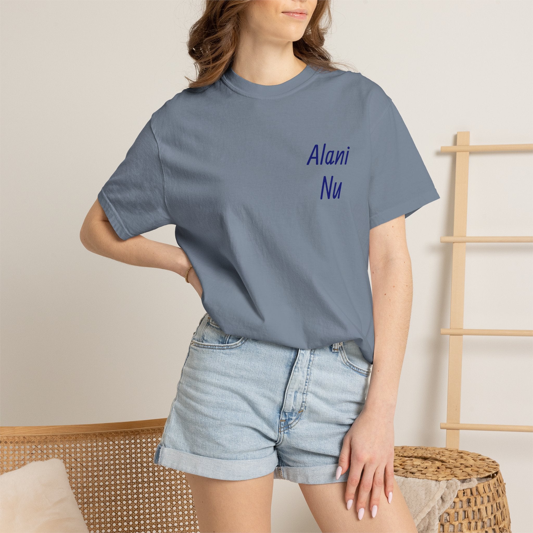 Graphic T-Shirt — Retro Tattoo Collage ‘Alani Nu’ Can Design