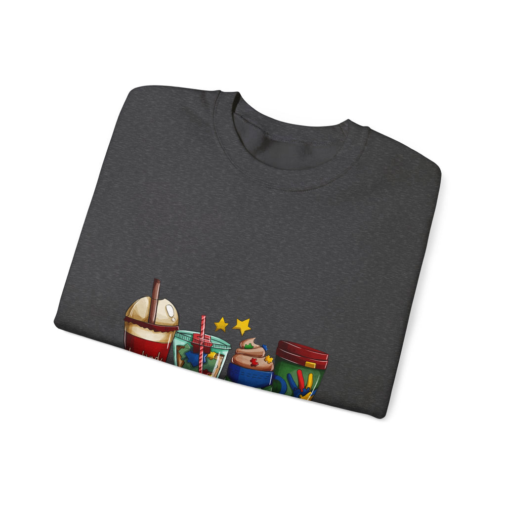 Candy Sodas Crewneck Sweatshirt – Retro Candy Drink Graphic