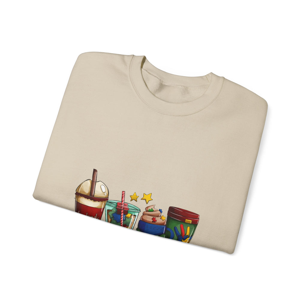 Candy Sodas Crewneck Sweatshirt – Retro Candy Drink Graphic