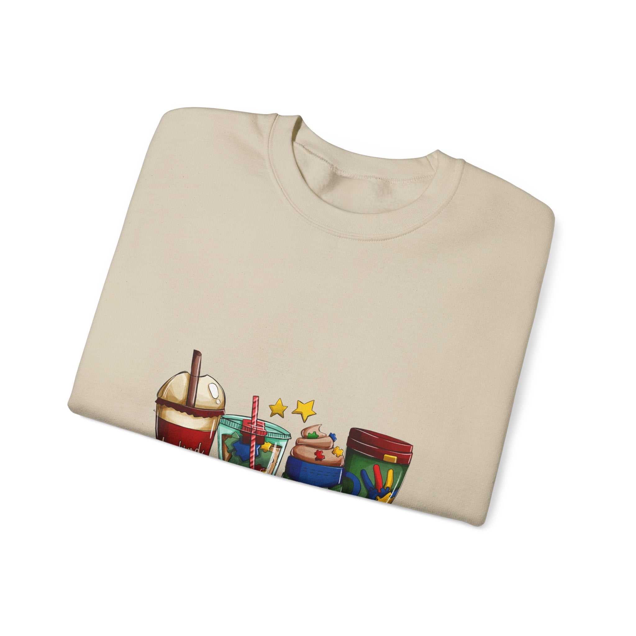 Candy Sodas Crewneck Sweatshirt – Retro Candy Drink Graphic