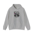 Hoodie — "Morally Gray and Proud of It" Skull & Butterfly Graphic