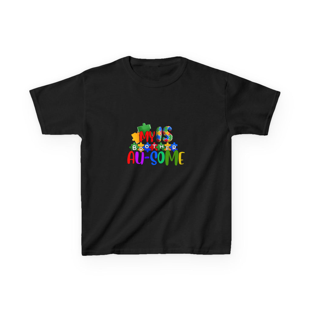 Kids Tee - "This Kid is Au-some" Colorful Autism Awareness Shirt