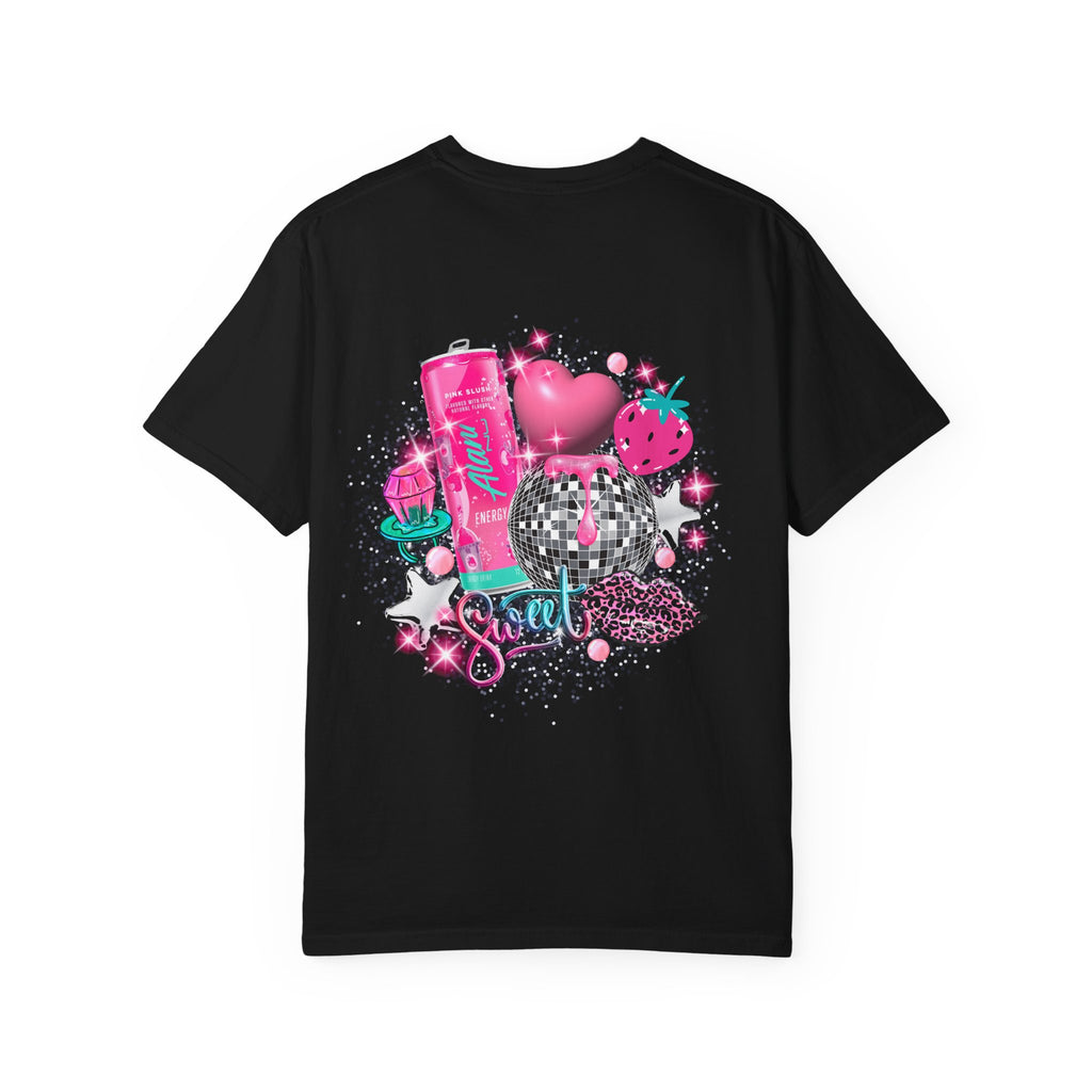 Retro Y2K Pink Collage T-Shirt — "Alani Nu" Graphic Tee