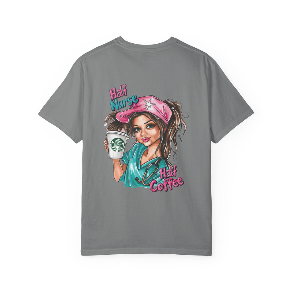 Half Nurse Half Coffee T-Shirt