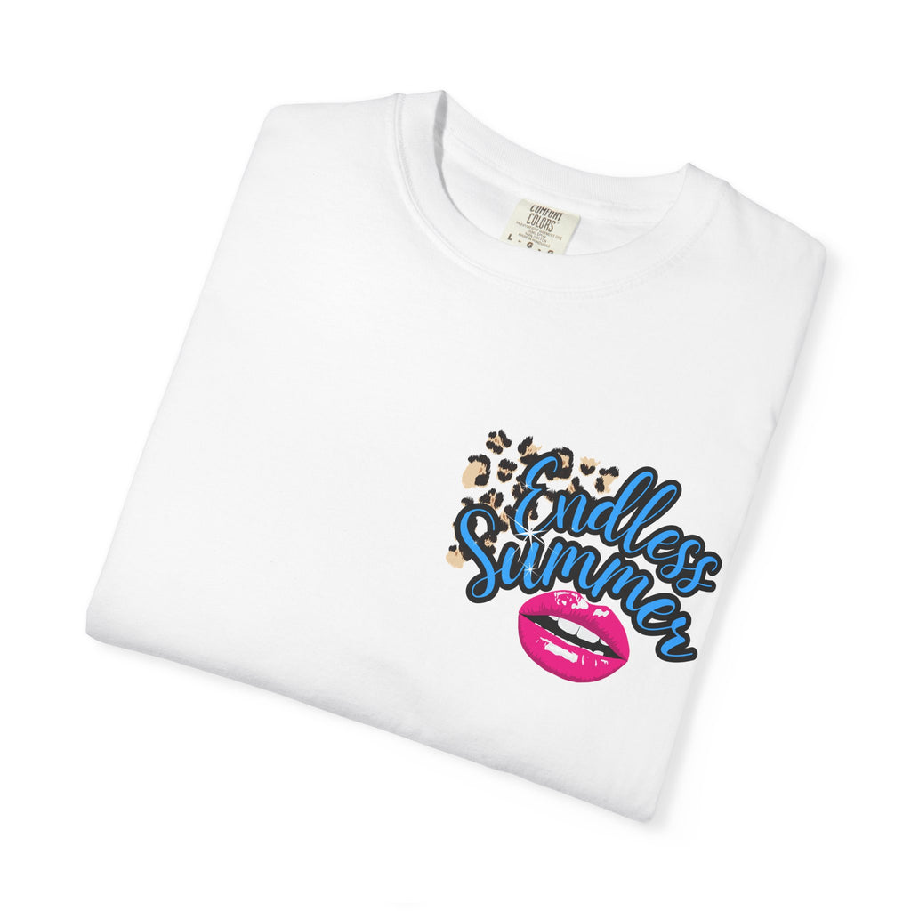 Endless Summer T-Shirt — Retro Lip & Ice Cream Graphic Tee